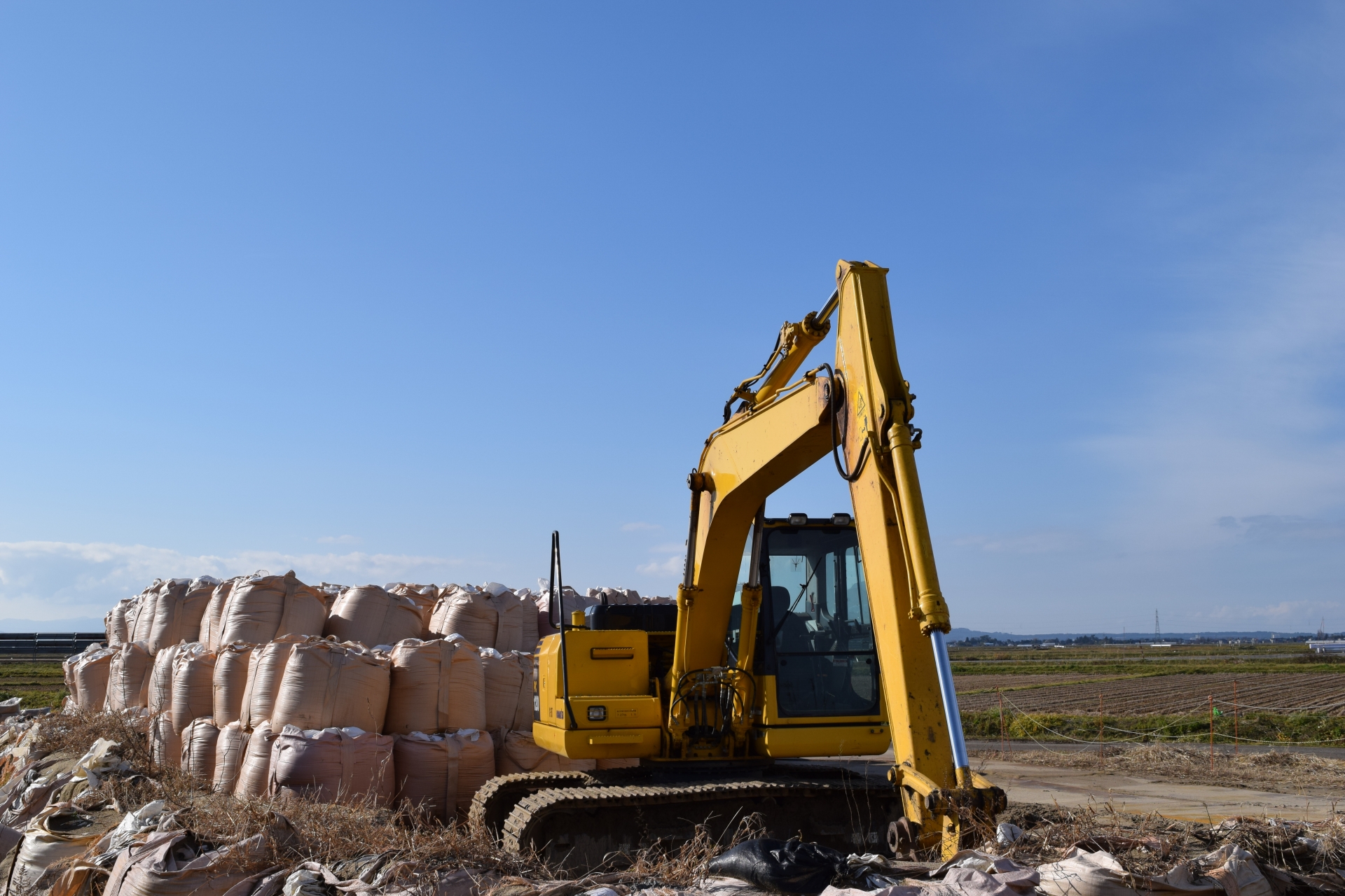 土木現場の画像