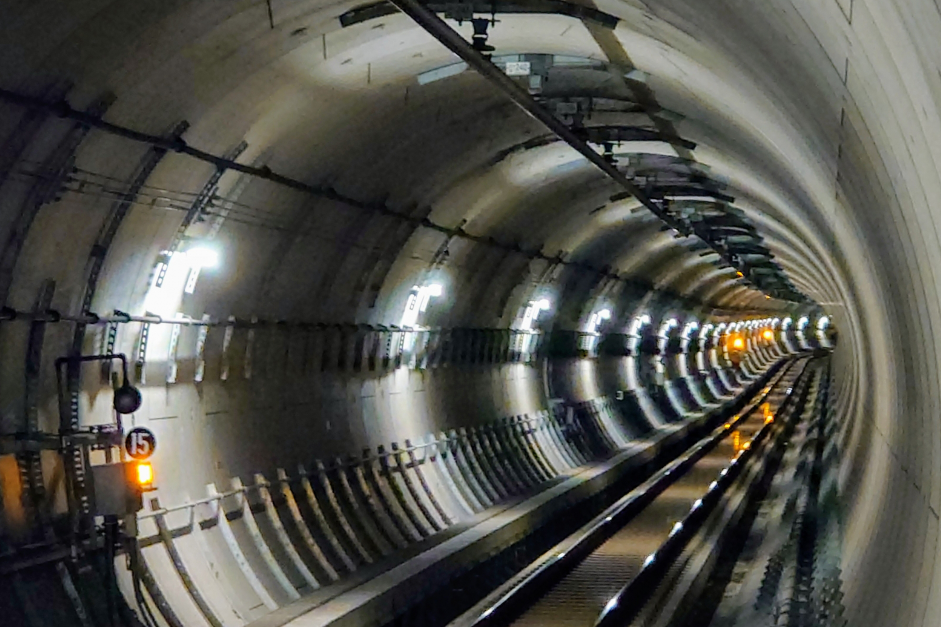 ミニシールド工事の様子